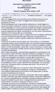 interrogazione parlamentare 559 allievi agenti