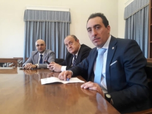 22.01.20 riunione con il Vice Ministro On Crimi e l'On Fiano insieme ai ragazzi dei 455 (foto 3)