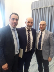 22.01.20 riunione con il Vice Ministro On Crimi e l'On Fiano insieme ai ragazzi dei 455 (foto 6)